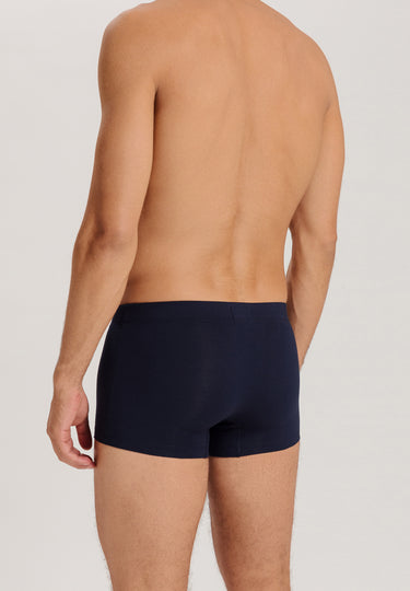 Cotton Essentials 2 Pack Boxer Brief With Covered Waistband | Deep Navy/Sea Breeze 73079-3021